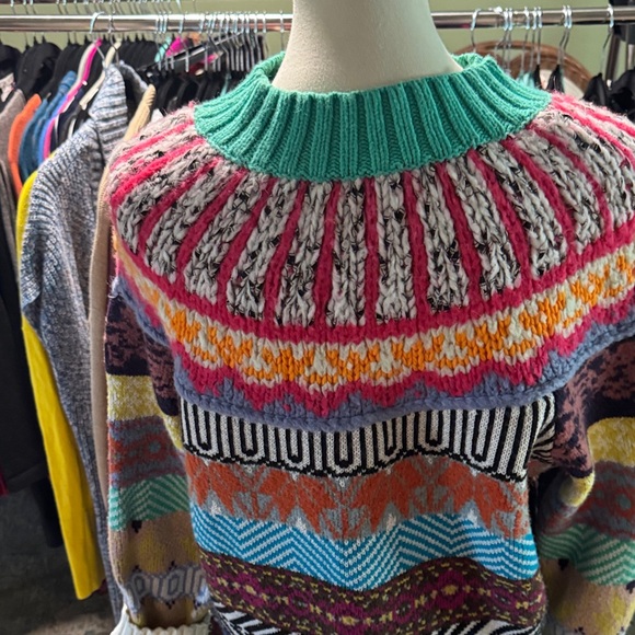 Anthropologie Ryan Fair Isle Sweater - Picture 6 of 10